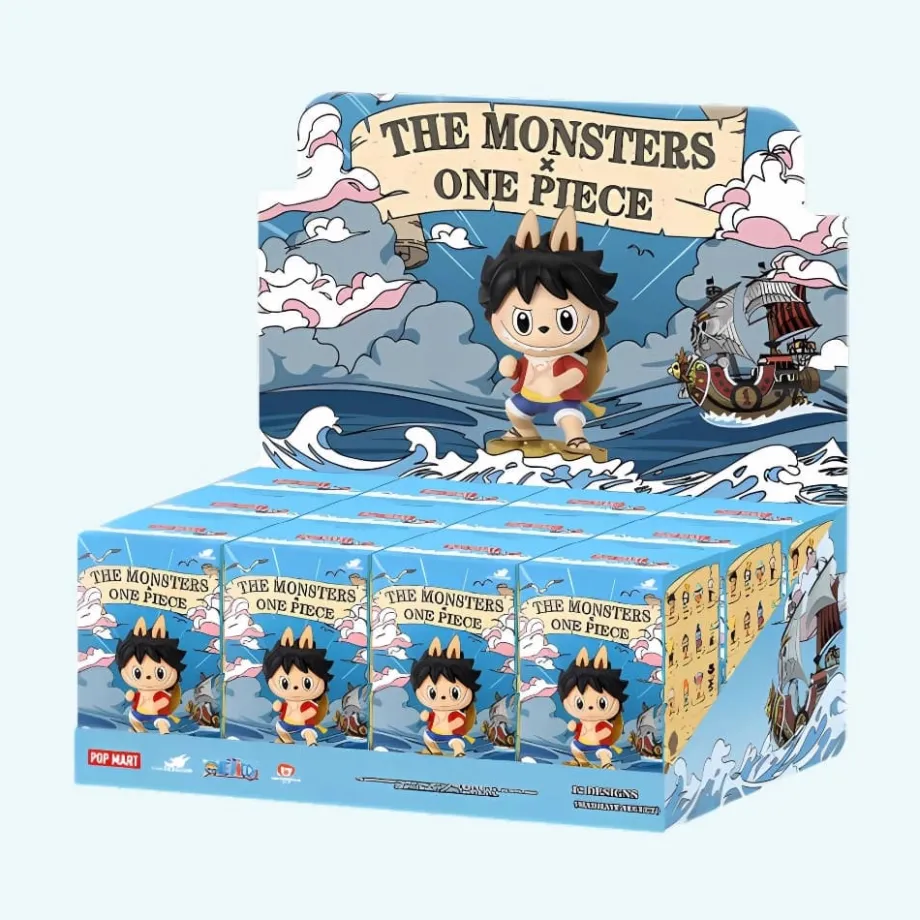Boite mystère figurine style Labubu One Piece – The Monsters