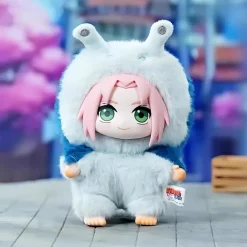 Boîte mystère peluche style Labubu Naruto