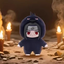 Boîte mystère peluche style Labubu Naruto