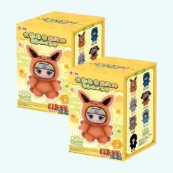 Boîte mystère peluche style Labubu Naruto
