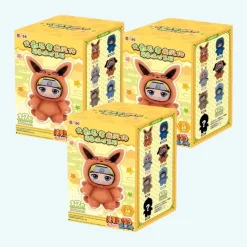 Boîte mystère peluche style Labubu Naruto