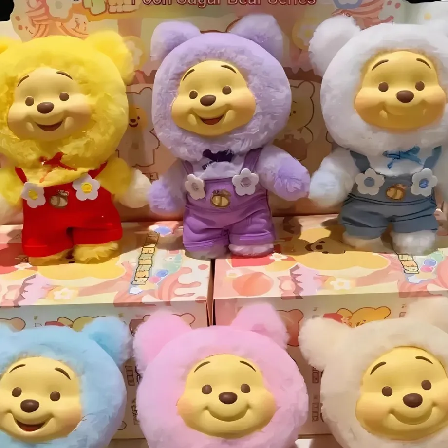 Boîte mystère peluche Winnie style Labubu