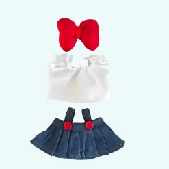 Ensemble de vêtements peluche type Labubu mignon