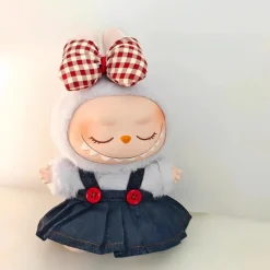 Ensemble de vêtements peluche type Labubu mignon