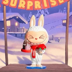 Figurine style Labubu Coca-Cola - The monsters en vinyle