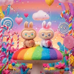 Figurines style Labubu en vinyle collection Energie