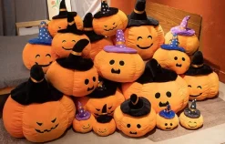 La citrouille de la peur - peluche d'halloween