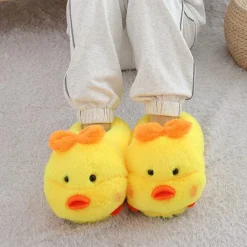 Le chausson « pioupiou » - chausson en peluche