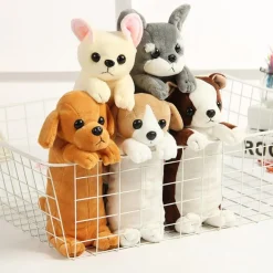 Le chien saucisse - trousse en peluche