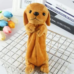 Le chien saucisse - trousse en peluche