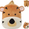 Le petit tigre - sac à dos en peluche