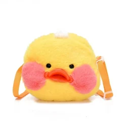 Le poussin de compagnie - sac à bandoulière en peluche