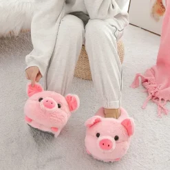 Les petits porcelets - chausson en peluche