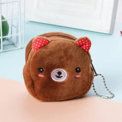 L'oursonne câlin - petit sac en peluche
