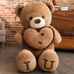 Ours en peluche géant moelleux et doux