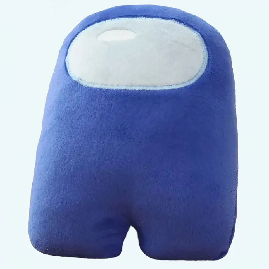 Peluche Among Us bleu douce enfant jeu câlin doudou