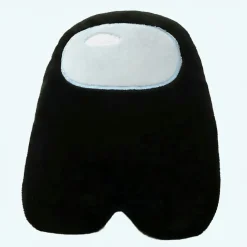 Peluche Among Us noire douce personnage jeu câlin