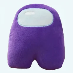 Peluche Among Us violette douce enfant jeu câlin