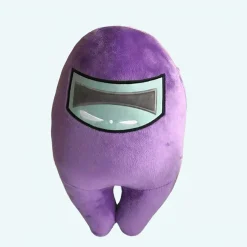 Peluche Among Us violette douce amusante enfant jeu