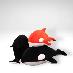 Peluche baleine bébé coloré