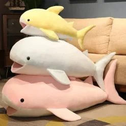 Peluche baleine bleuté gentille