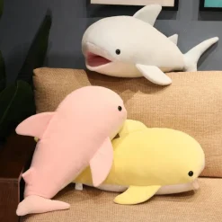 Peluche baleine bleuté gentille