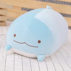 Peluche baleine squishmallow bleu clair