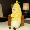 Peluche banane Kawaii douce moelleuse chambre enfant