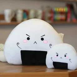 Peluche bol de riz squishmallow blanc et noir