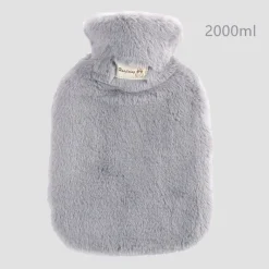 Peluche bouillotte à fourrure