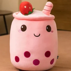 Peluche Bubble Tea coussin moelleux kawaii original