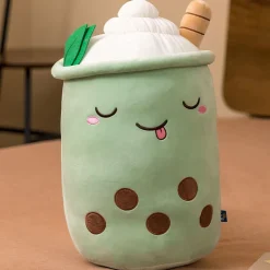 Peluche Bubble Tea coussin moelleux kawaii original