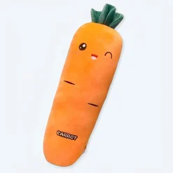 Peluche carotte géante câlin doux enfant amusant