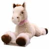 Peluche cheval beige doux enfant confort couchage