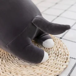 Peluche chien husky longs à câlins