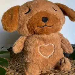 Peluche chien veilleuse douce nuit apaisante enfant