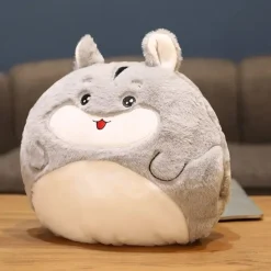 Peluche chinchilla squishmallow réchauffe main joyeux