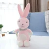 Peluche cochet lapin tout rose