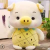 Peluche cochon déguisé en ananas