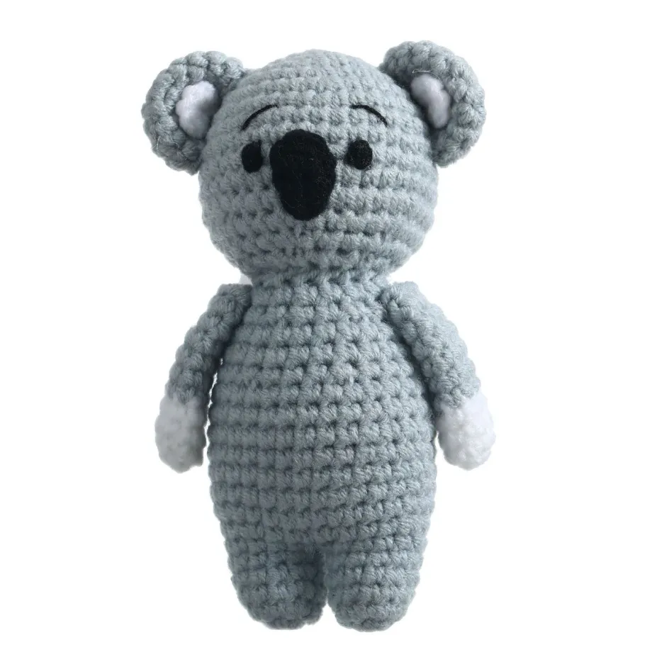 Peluche crochet koala au gros nez