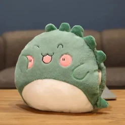 Peluche dinosaure squishmallow réchauffe main