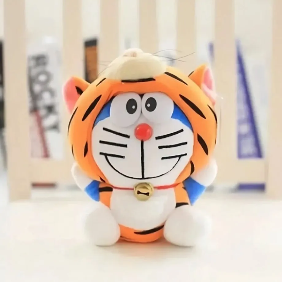 Peluche Doraemon tigre mignon enfant douce câline