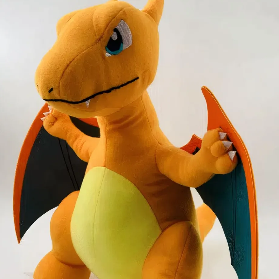 Peluche Dracaufeu assis doux enfant dragon câlin