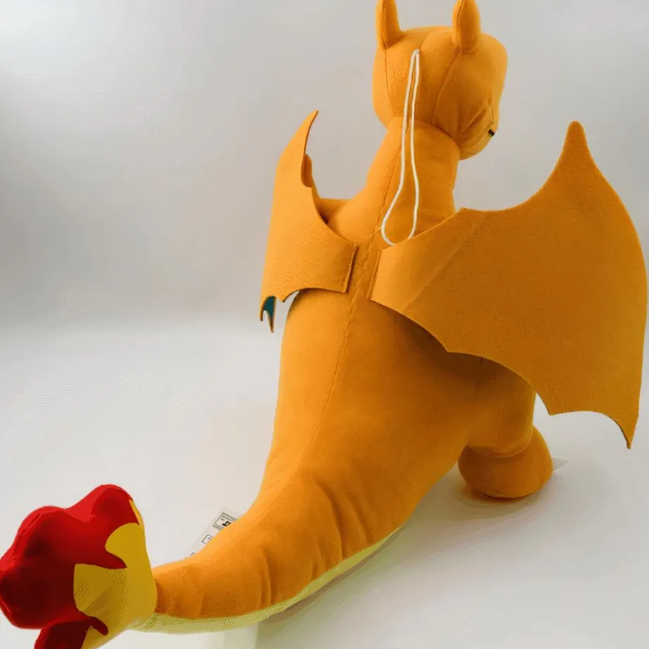Peluche Dracaufeu assis doux enfant dragon câlin