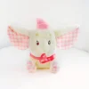Peluche Dumbo éléphant jaune câlin doux pour enfant