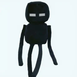 Peluche Enderman Minecraft noire douce enfant gamer