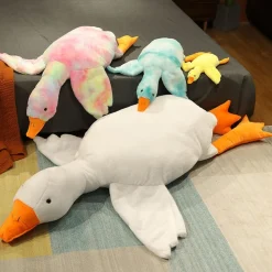 Peluche géante canard aux petites ailes