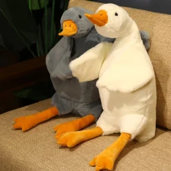 Peluche géante canard aux petites ailes