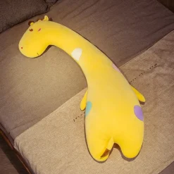 Peluche géante girafe au long cou