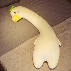 Peluche géante oie au long cou